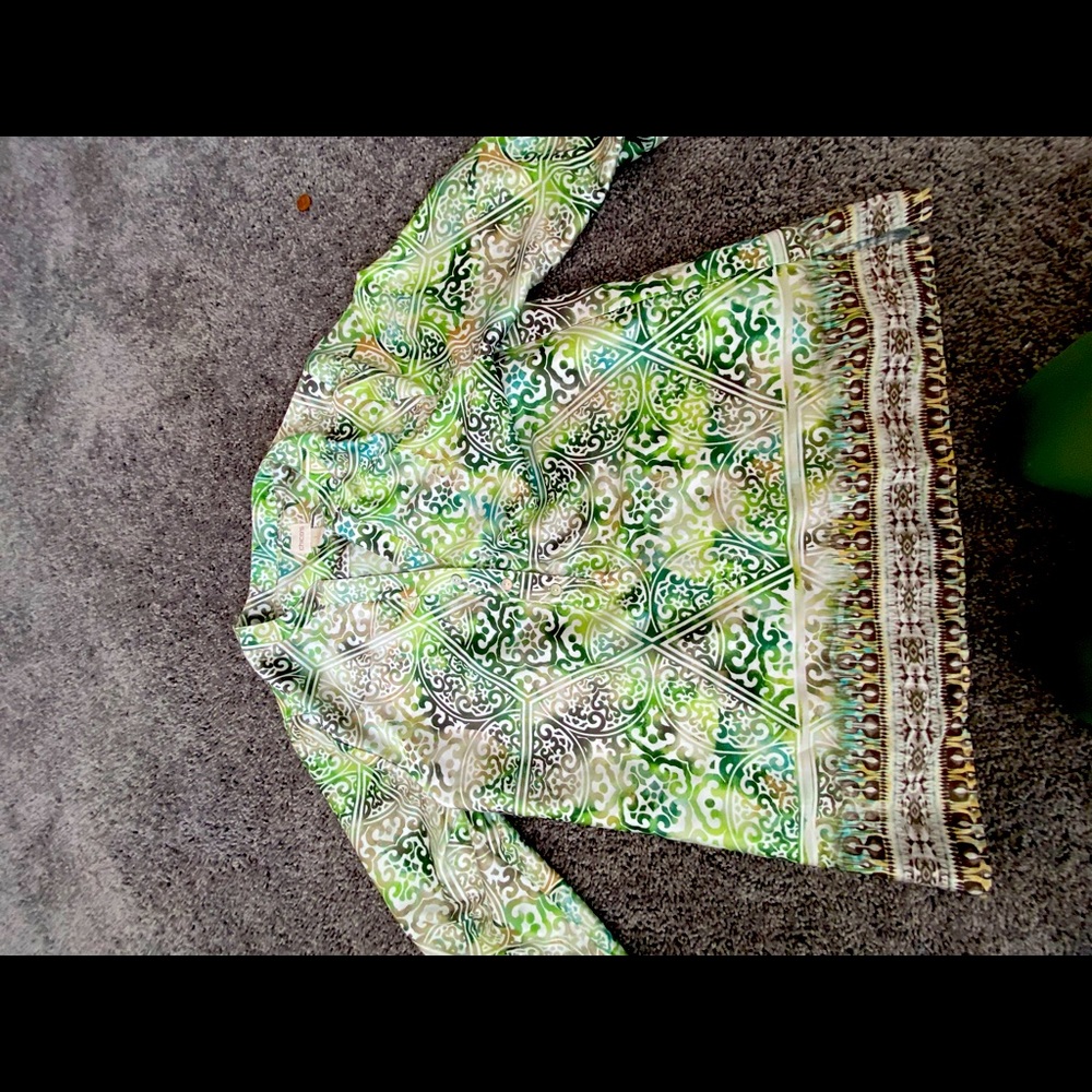 Chico’s multi colored blouse